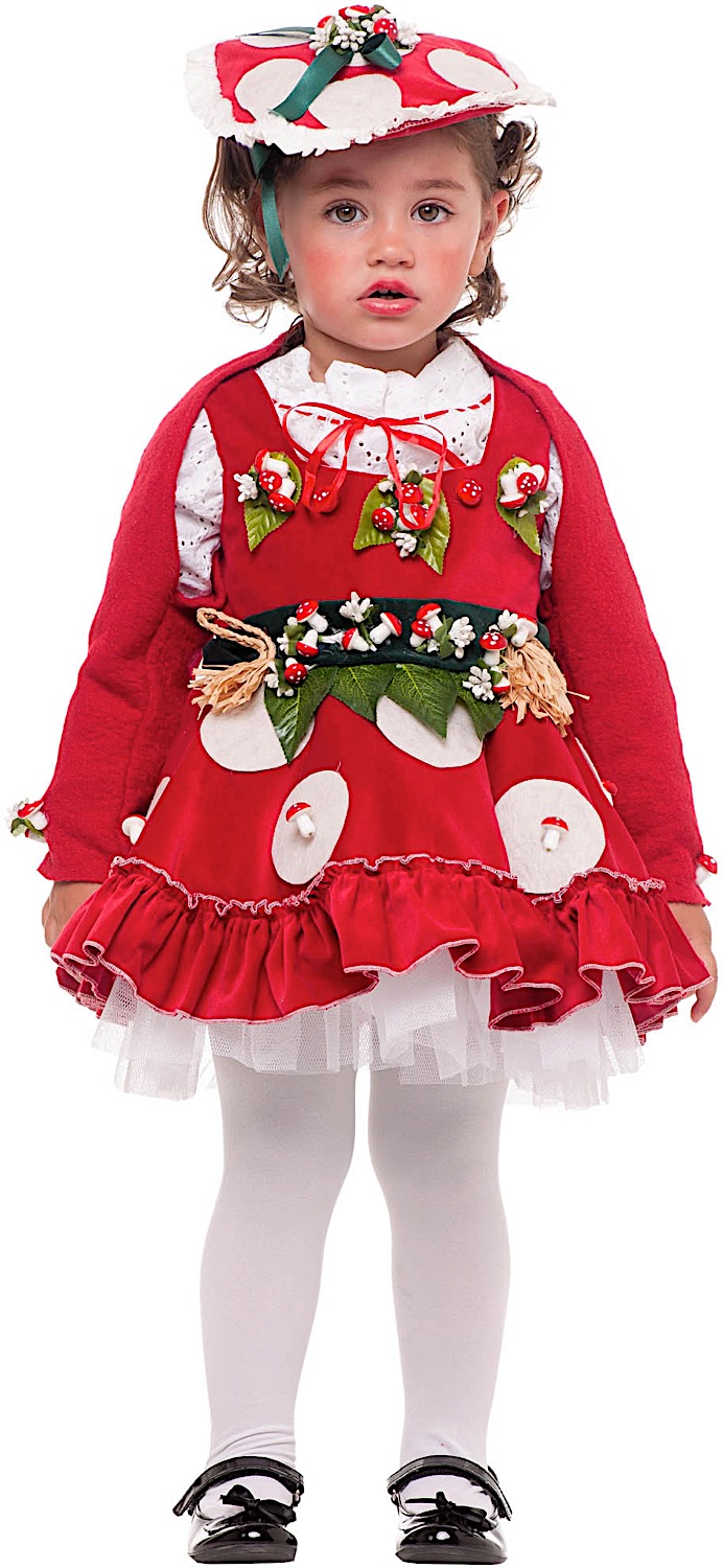 Costume carnevale - FUNGHETTA NEONATA